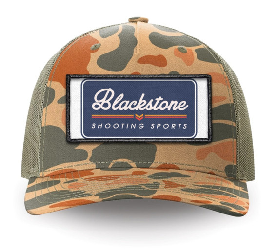 Blackstone Name Large Square Patch Hat, Adjustable Fit, Multiple Styles - 2858079 