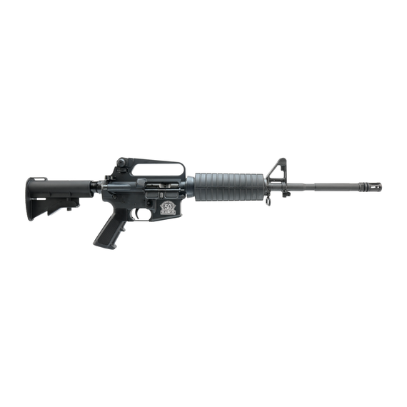 Bushmaster, M4A2 Silver 50th Anniv 556, 5.56X45MM NATO, 16.00" Barrel, 30 Rds, Silver - 604206204646 