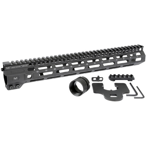 Midwest Industries Combat Rail M-Lok, 14" Handguard, Black Anodized - 816537018100 