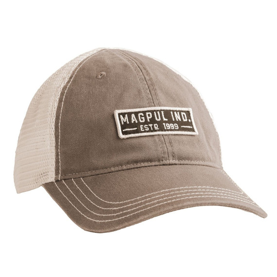 Magpul MAG1260-252 Trucker Hat, Driftwood, Adjustable Snapback, OSFA - 840815135302 