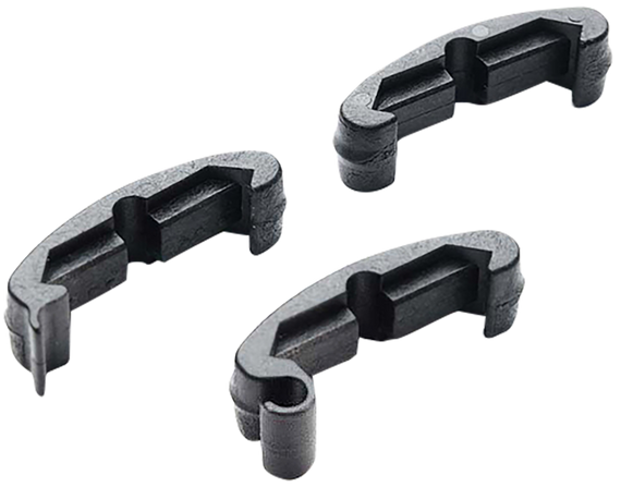 LaRue Tactical LT708BLK IndexClips, Low Profile Rail Covers, Black Polymer - 810143180176 