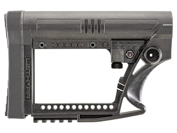 Luth-Ar MBA-4, Collapsible Carbine Stock, Black - 862388000153 