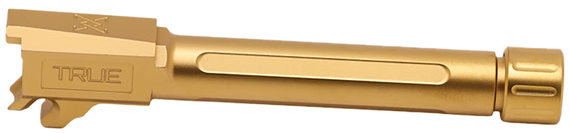 True Precision P365XL Barrel, 9MM, 3.70" Barrel, Titanium Nitride Finish, Gold - 719104537960 