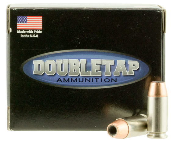 DoubleTap Ammunition, .40 S&W, 180 Gr, JHP, 20 Rds - 091037282231 