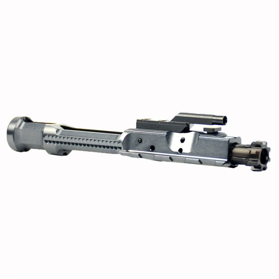 D.S. Arms Enhanced Low Mass Aluminum Sand Cut Bolt Carrier Group, Receiver, Anodized, Silver - 274100654 
