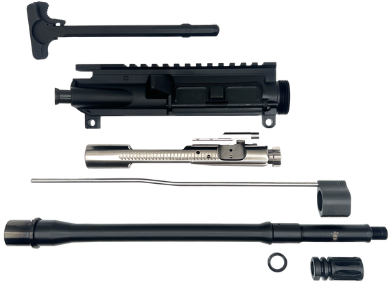 LBE Unlimited AR137RBK, Receiver, 13.7" CHF Barrel, Black - 706612408141 