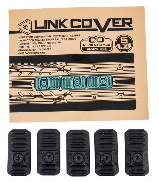 Strike Industries MLOK LINK Cover, Durable Polymer, Black - 793811763980 