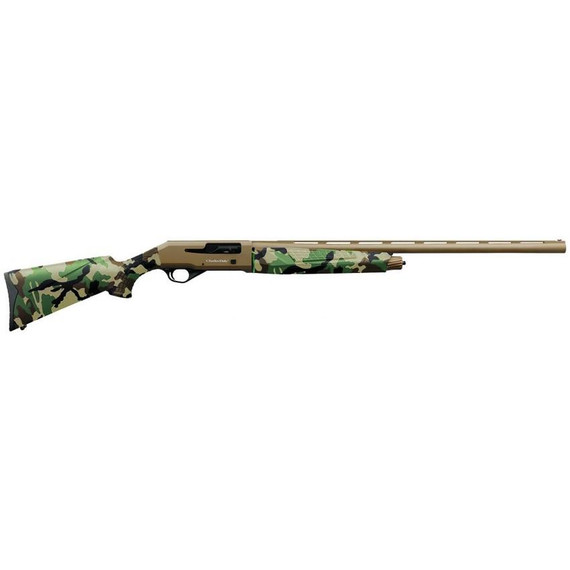 Chiappa, 601, 12 GAUGE, 28.00" Barrel, 4 Rds, Woodlands Camo/FDE - 8053800945103 