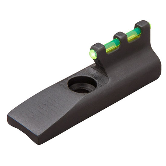 TruGlo Front Sight, Green, Ruger MKII/MKIII/22/45, Browning Buck Mark, CNC-Machined, Black - 788130018613 