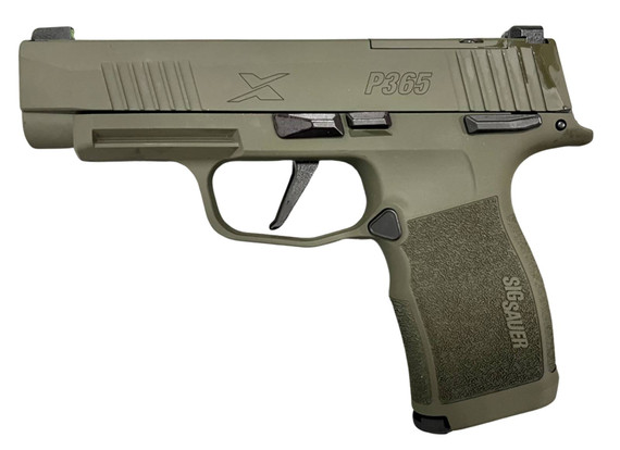 SIG Sauer P365XL, 9MM, 3.70" Barrel, 12 Rds, Olive Drab Green - 789091433705 