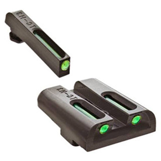 TruGlo TG131GT1Y, Green Front/Yellow Rear, Tritium/Fiber Optic, Fits Glock - 788130020951 
