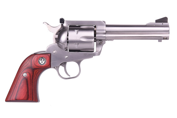 Ruger Blackhawk Flattop, 357 Magnum | 9mm, 4.63" Barrel, 6 Rds, Stainless Steel - 736676052455 
