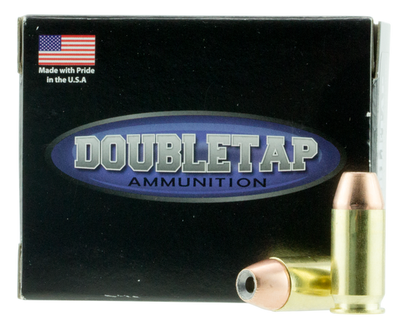 DoubleTap Ammunition, .45 ACP, 185 Gr, JHP, 20 Rds - 091037282484 