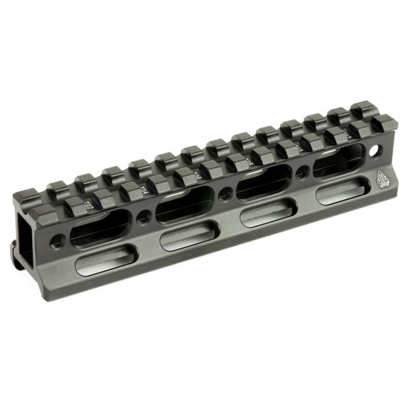 Leapers UTG 1" SPR SLM Picatinny Riser Mount, 13 Slots, Black Finish - 4717385551923 