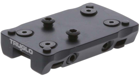 TruGlo Universal Shotgun Rib Mount, 4-Post Mounting System, Black Finish - 788130029343 