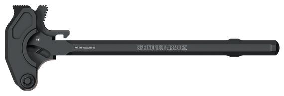 Springfield LevAR Ratcheting Charging Handle, 7.25" OAL, Black - 706397950446 