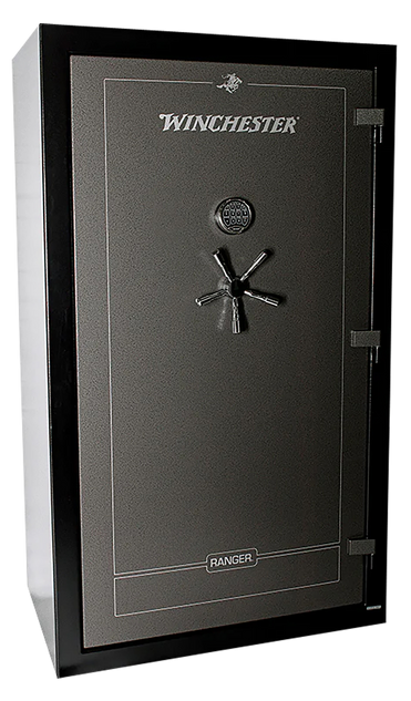 Winchester Safes Ranger 44, Gun Safe, 55 Long-Gun Capacity, 60-Min Fire, 12-Gauge Steel, Black - 789830759301 