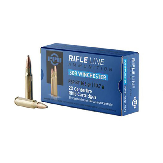 Prvi Partisan, .308 WIN, 165 Gr, SOFT POINT, 20 Rds - 8605003812470 