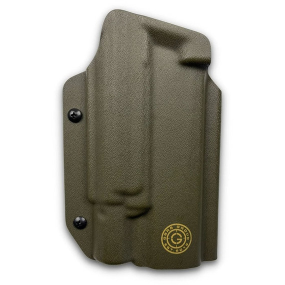 GBRS Group X Priority 1 OWB Holster, Right Hand, Olive Drab Green, Boltaron, OD Green - 850066219201 