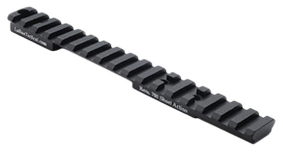 LaRue Tactical LT113S20MOA, Remington 700 Short Action, 20 MOA Picatinny Top Rail, Black - 810143180510 