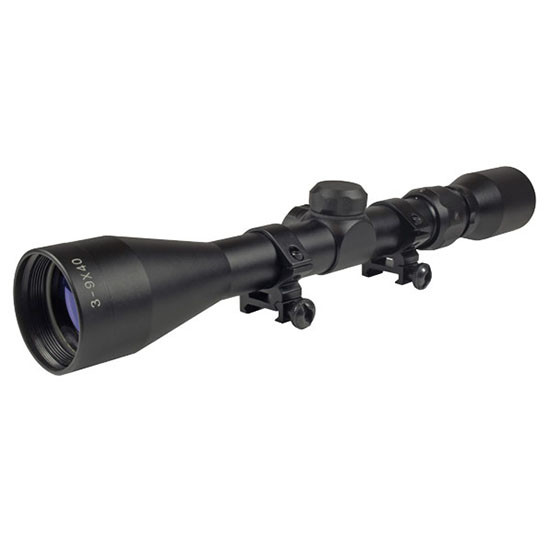 TruGlo Buckline 3-9X40 BLK BDC, Clear - 781130024744 