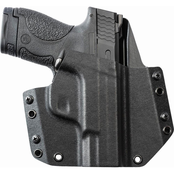 Mission First Tactical OWB Holster for S&W M&P Shield 9/40, Black - 814002020818 