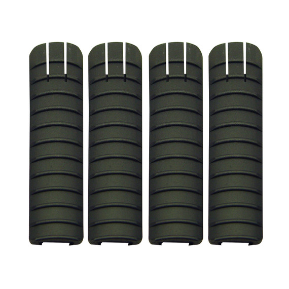 ProMag 1913 Picatinny Rail 11 Rib Cover Panel, Black Polymer, 4 Pack - 708279007545 