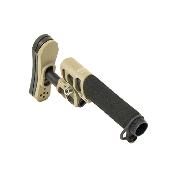 ODIN Works Zulu 2.0 Stock Kit, Receiver, Adjustable, Flat Dark Earth - 857392006840 