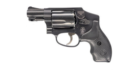 Smith & Wesson, 442 Airweight Liberty 250th No Lock, .38 SPECIAL, 1.88" Barrel, 5 Rds, Black - 756542287682 