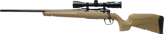 Savage Arms, Axis 2 XP Combo, .243 WINCHESTER, 22.00" Barrel, 4 Rds, Flat Dark Earth - 011356321954 
