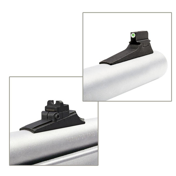 Truglo TG13RM1PB, Green Tritium Fiber Optic, Black Rear Sight - 788130023143 