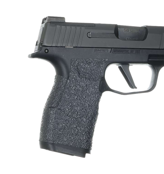 Talon EV12R, Adhesive Grip, Textured Black Rubber, Fits Sig P365/P365XL - 812308023359 