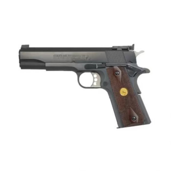 Colt Gold Cup National Match, .38 Super, 5.00" Barrel, Blue Finish - 151550006704 