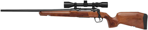 Savage Arms, Axis 2 XP Hardwood, .22-250 REMINGTON, 22.00" Barrel, 4 Rds, Matte Black - 011356322692 