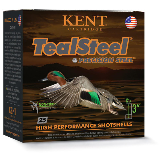 Kent Cartridge, 12 GAUGE, 25 Rds - 656308112237 