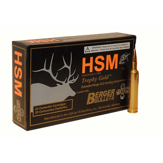 HSM, 6.5 CREEDMOOR, 140 Gr, SOFT POINT, 20 Rds - 810742025502 