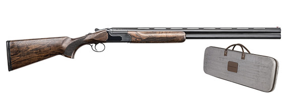 Charles Daly, 214E Superior O/U, 12 GAUGE, 28.00" Barrel, 2 Rds, Black and Walnut - 8053800946421 