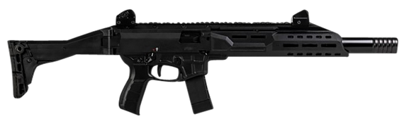 CZ Scorpion 3+ Carbine, 9MM Luger, 16.30" Barrel, 20+1 Rds, Black - 806703914220 
