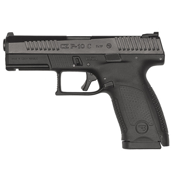 CZ USA CZ P-10 C, 9MM, 4.02" Barrel, 10 Rds, Black - 806703015316 