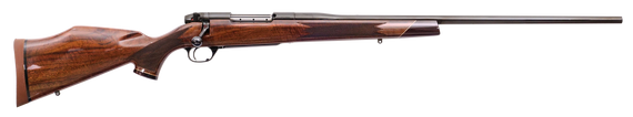 Weatherby, Mark V Deluxe, 24.00" Barrel, 4 Rds, High Gloss Blued - 747115440894 