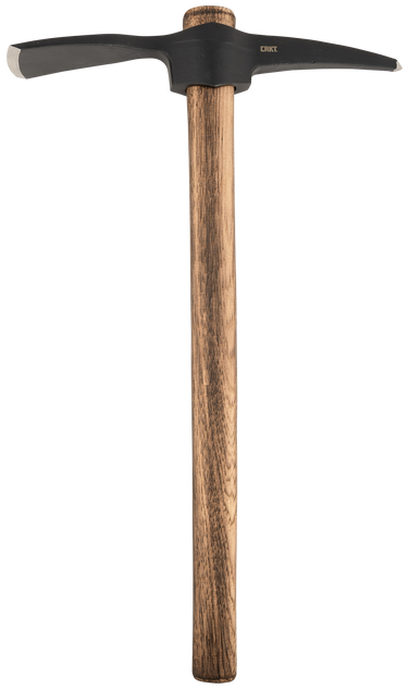 Columbia River Chogan Mattock, 2.14" Blade, Fire Treated Tennessee Hickory Handle, 19" OAL, Black - 794023273809 