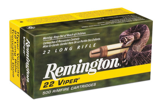 Remington Ammunition, .22 LR, 36 Gr, JHP, 500 Rds - 047700000619 