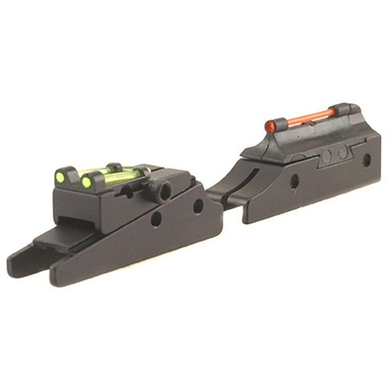 TruGlo Pro Series Mag Gobble .250 Rem, Shotgun Sights, Fiber Optic, Adjustable, Red - 788130112243 