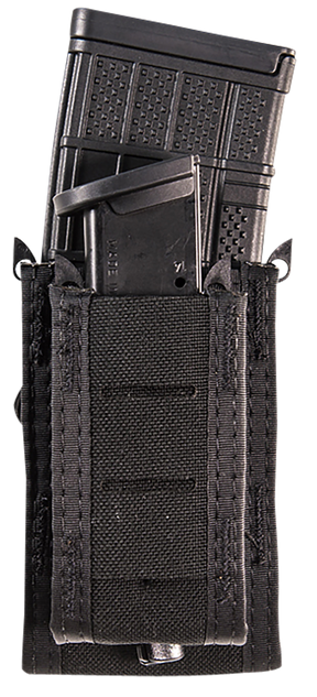 High Speed Gear TACO Double Decker, Black Nylon, MOLLE Mount - 849954027127 
