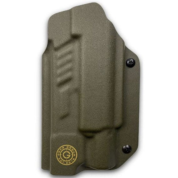 GBRS Group XPriority 1 OWB Holster, Left Hand, Olive Drab Green - 850066219232 