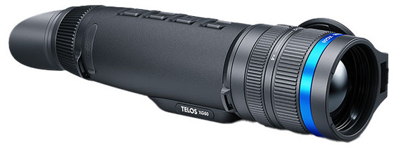 Pulsar Telos XG50 Thermal Monocular, 3.5-14x Magnification, 50mm Objective Lens, Matte Finish - 810119016409 