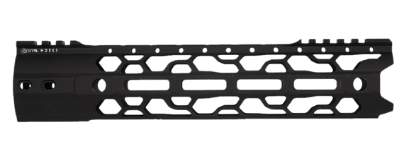 ODIN WORKS F10MLO23082.06, Receiver, MLOK, Black Anodized - 850048530003 