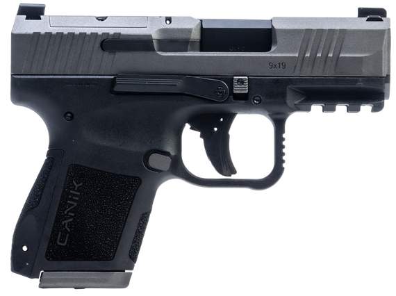 Canik Mete MC9, 9MM, 3.18" Barrel, 15+1/12+1 Rds, Tungsten Cerakote - 787450907058 