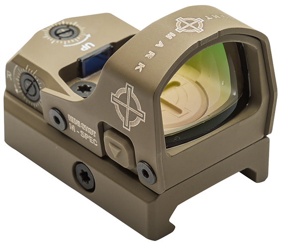 Sightmark Mini Shot M-Spec, 3 MOA Red Dot, Flat Dark Earth - 812495023378 
