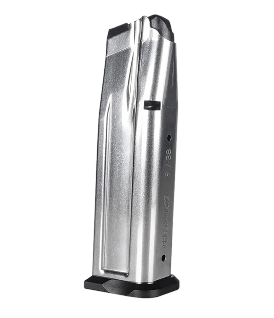 EAA Witness 2311, 9MM, 17 Rds, Silver Stainless Steel - 850020492671 